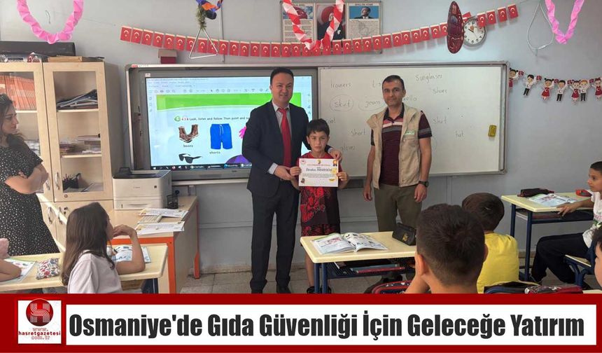 Osmaniye’de Gıda Güvenliği İçin Geleceğe Yatırım
