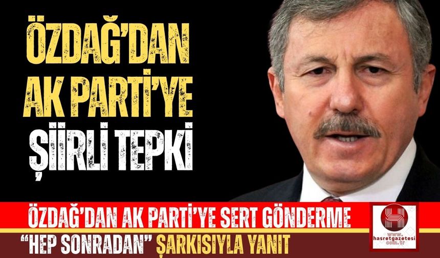 Selçuk Özdağ’dan Ahmet Kaya’lı Eleştiri