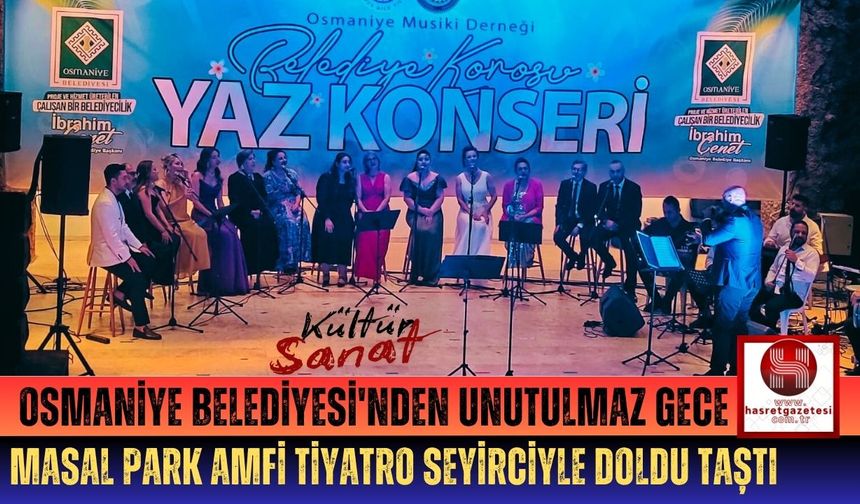 Osmaniye Masal Park'ta Sanat Müziği Ziyafeti