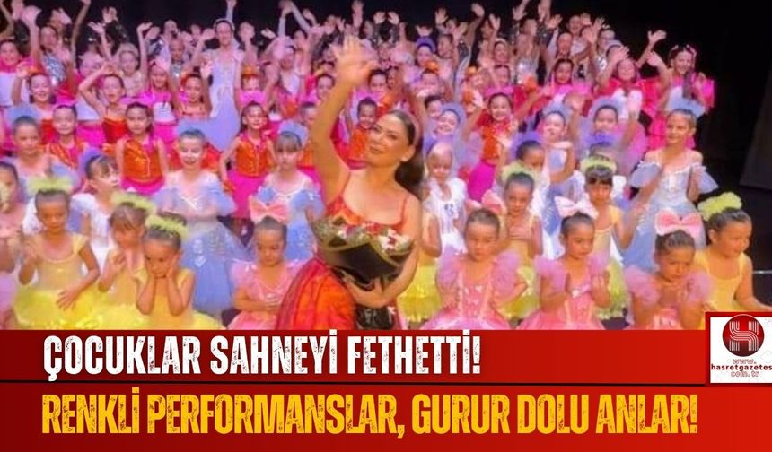 Mersin’in Minik Yetenekleri Sahneye Fırtına Gibi Çıktı!