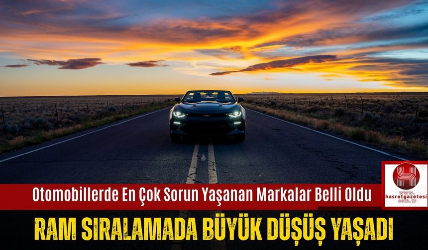 2025 Model Otomobillerde En Çok Sorun Yaşanan Markalar Belli Oldu.. Ram Sıralamada Büyük Düşüş Yaşadı