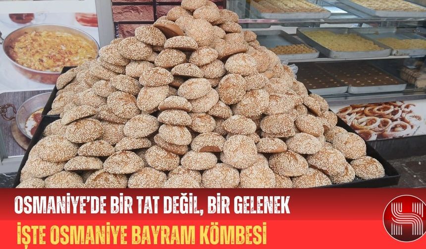 Tahta Kalıpta Şekillenen Hafıza İşte Osmaniye Bayram Kömbesi