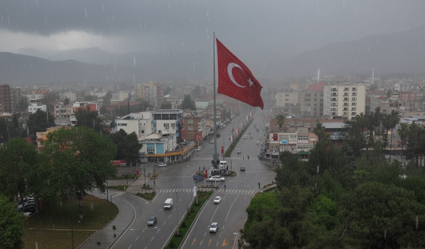 Salı Günü Dışarı Çıkacaklar Dikkat: Osmaniye’de Yağış Geceye Kadar Sürecek