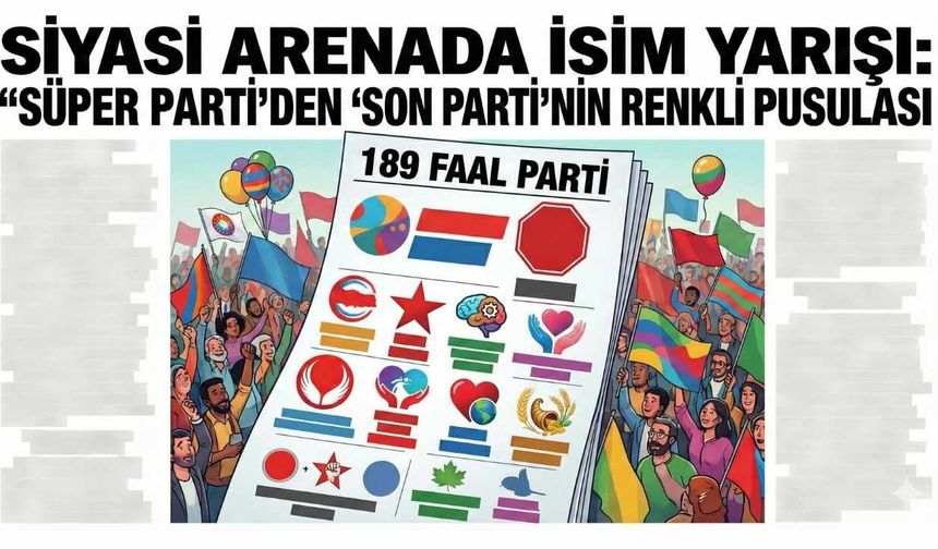 2025 Siyasetine Damga Vuran En İlginç Parti İsimleri