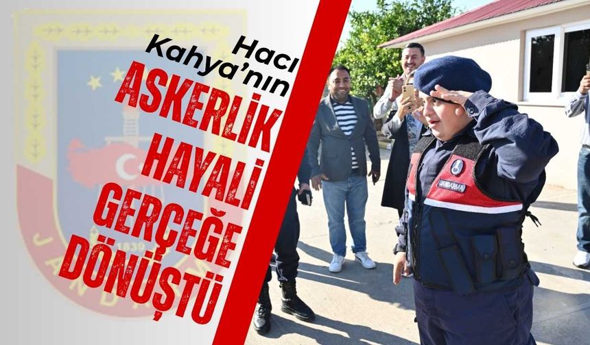 Down sendromlu gencin askerlik hayali gerçeğe dönüştü