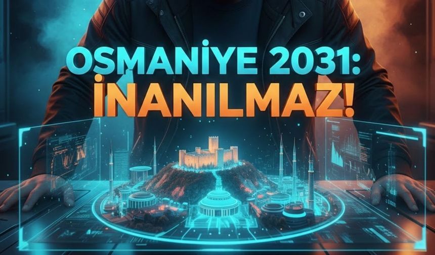 Yapay zekaya göre 5 yıl sonra Osmaniye’nin ilçeleri nasıl görünecek? İlçe ilçe görselleştirildi!