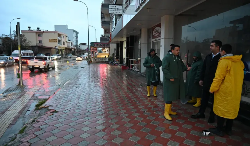 Kadirli Belediyesi’nden “Sarı Kod” Alarmına Karşı Sel ve Su Baskını Önlemi