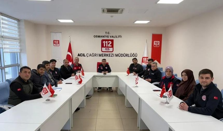 Osmaniye’de 112 Temsilciler Toplantısı Gerçekleştirildi