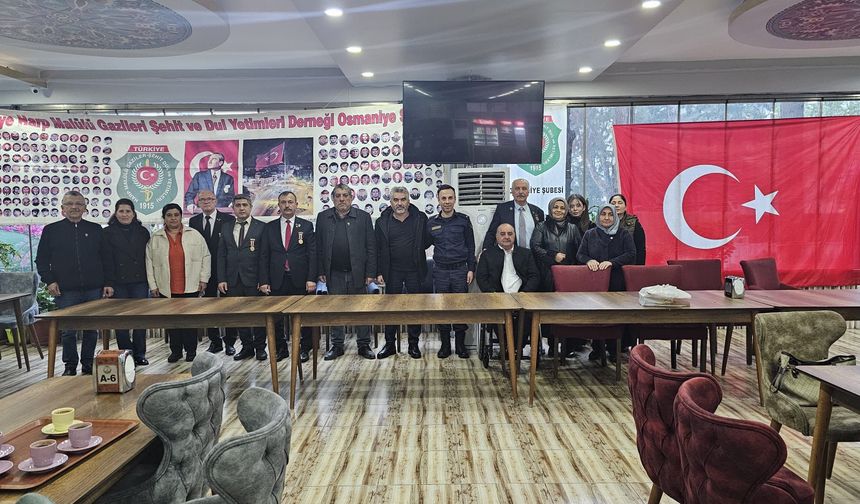 Şehit Aileleri ve Gaziler Osmaniye’de Bir Araya Geldi