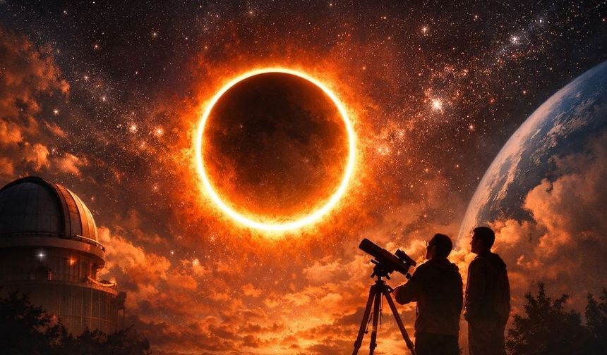 17 Şubat 2026 Halkalı Güneş Tutulması: Ateş Çemberi Nedir? Saat Kaçta Başlayacak? Hangi Burçlar Etkilenecek?