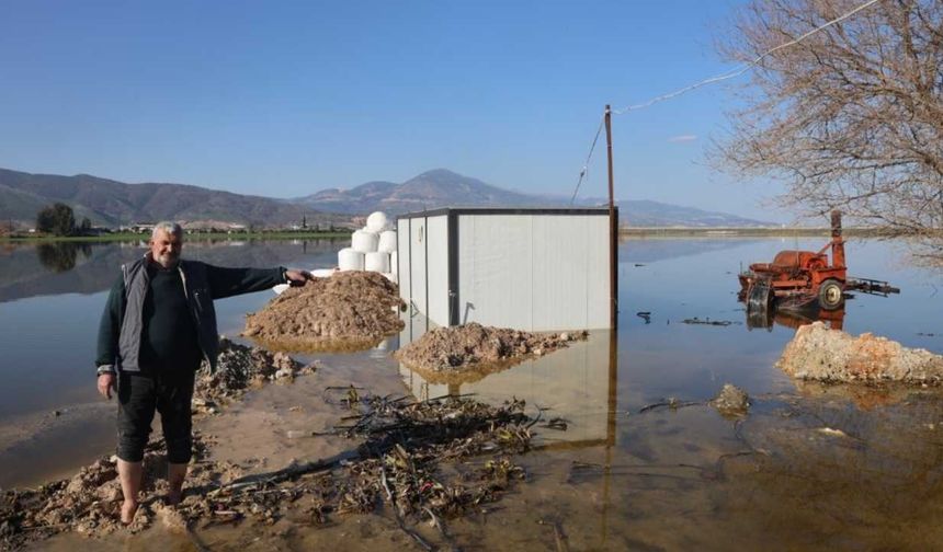 Amik Ovası’nda şiddetli yağış: Tarım arazileri ve evler sular altında
