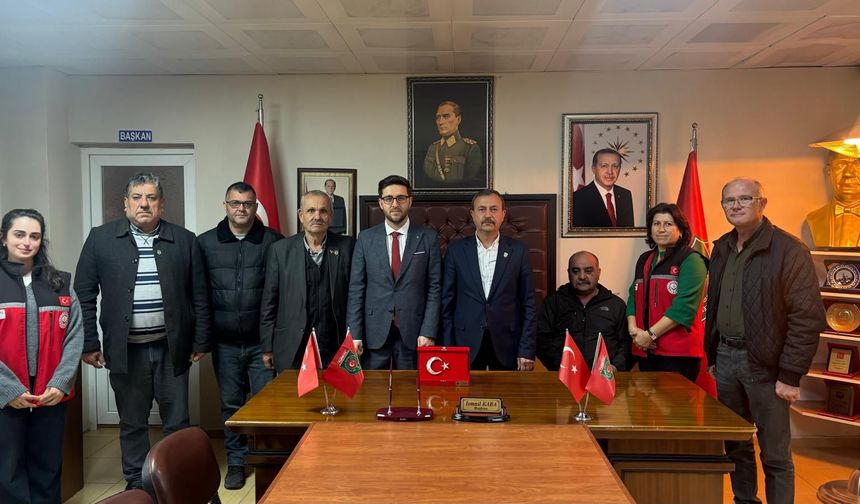 Emrah Kurt’tan Türkiye Harp Malulü Gaziler Derneği Osmaniye Şubesine Ziyaret