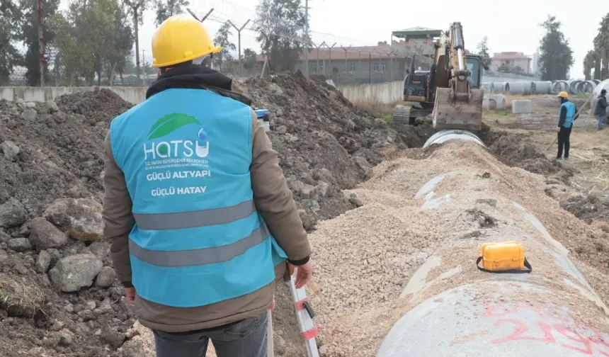 HATSU’dan İskenderun’da Yağmur Suyu Altyapı Hamlesi