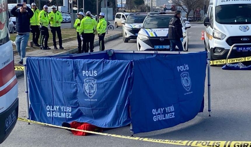 Kahramanmaraş’ta Tırın Çarptığı Yaya Hayatını Kaybetti