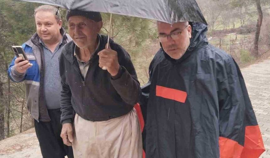 Kayıp alzaymır hastası ormanlık alanda bulundu