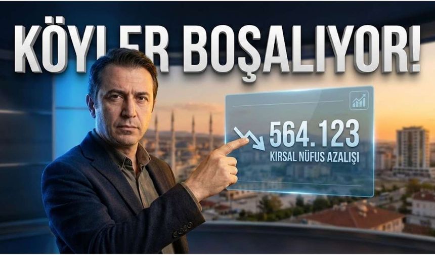 Köyler  boşalıyor, şehir nüfusu yoğunlaşıyor