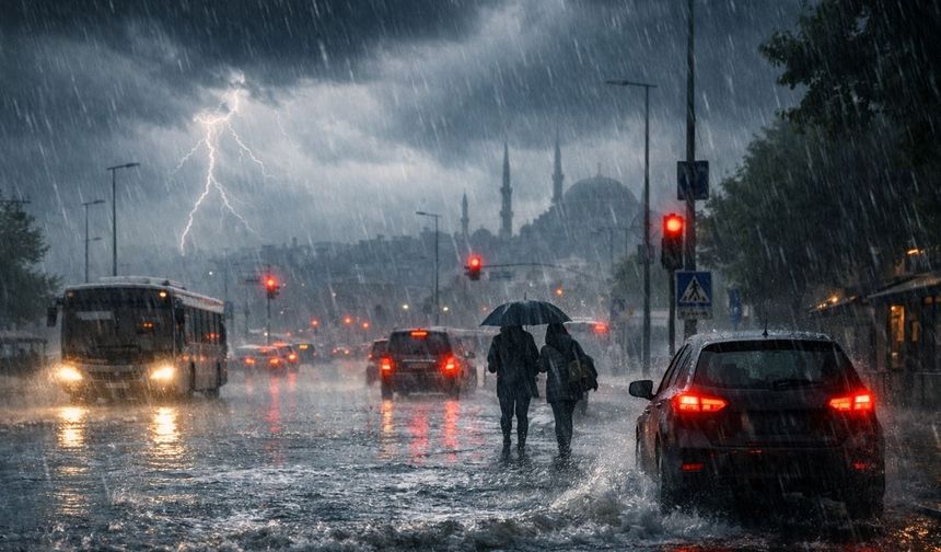 Meteoroloji’den Turuncu Kodlu Uyarı! 18 Şubat Çarşamba Gününe Dikkat: Bardaktan Boşalırcasına Yağacak!