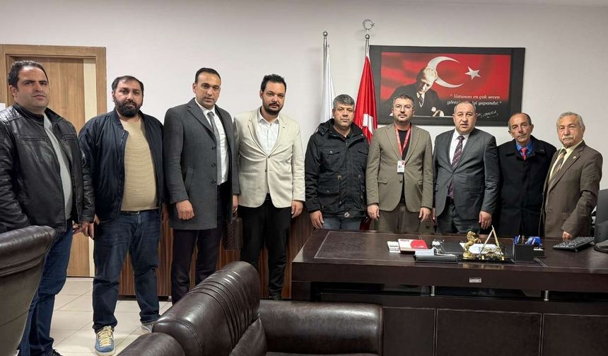 Osmaniye Gazeteciler Cemiyeti, Başhekim Deniz Çam’ı Makamında Ziyaret Etti