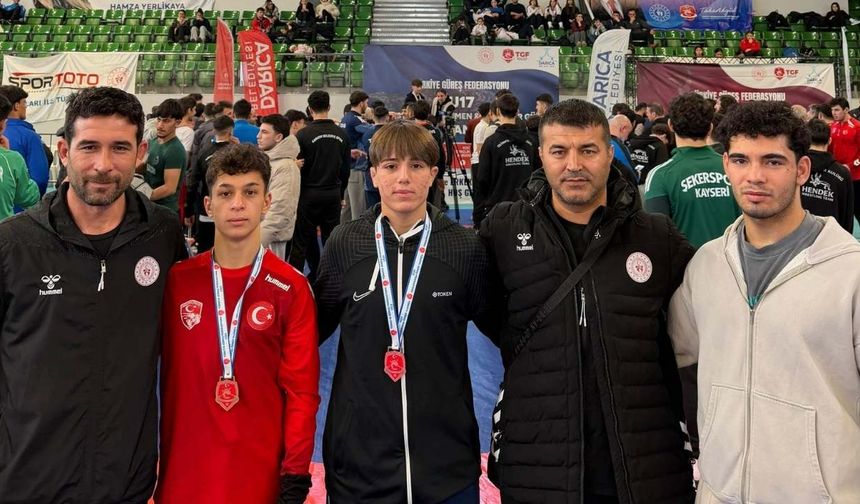 Osmaniye Minderde Devleşti: İki Madalya, Bir Türkiye Şampiyonluğu!