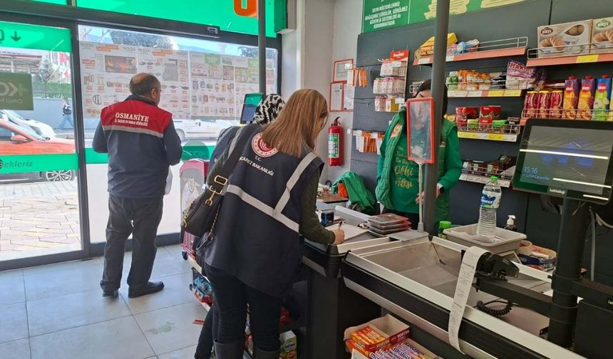 Osmaniye’de Ramazan Öncesi Geniş Kapsamlı Gıda Denetimi