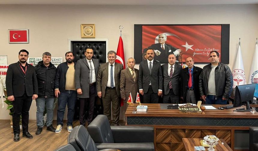 Osmaniye’nin Sağlık Vizyonu: OGC Yönetimi Başhekim Hakkoymaz’ı Ziyaret Etti