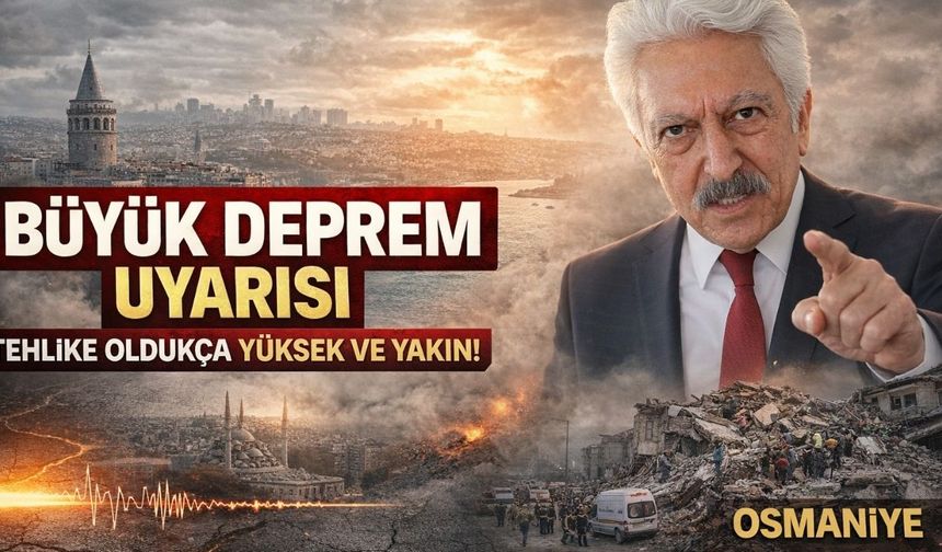 Prof. Dr. Pampal'dan Osmaniye ve Çevresi İçin Kritik Uyarı: "Tehlike Oldukça Yüksek"