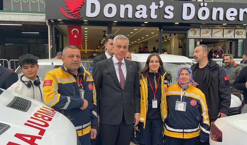 Sağlık Bakanı Memişoğlu’ndan Osmaniye’de Görev Başındaki Sağlık Çalışanlarına Ziyaret