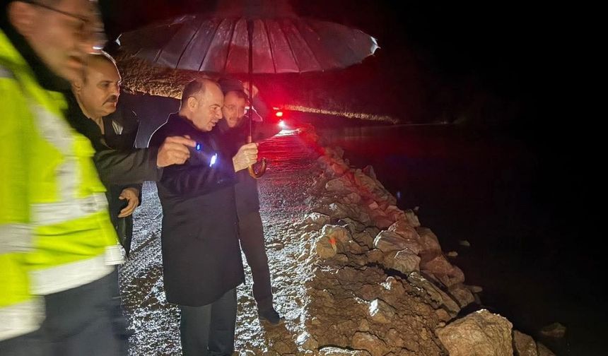 Savrun Barajı'nda Kritik Saatler: Vali Serdengeçti Sahaya İndi!