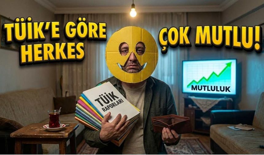 TÜİK Verilerine Göre Türkiye Halinden Memnun !