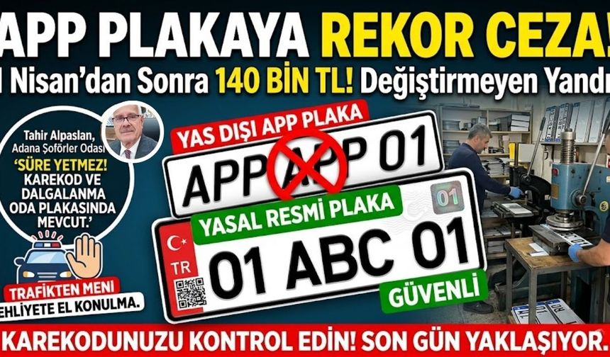 140 Bin TL Ödemek İstemeyen Koşuyor! Plakada "O Detay" Yoksa Yandınız...