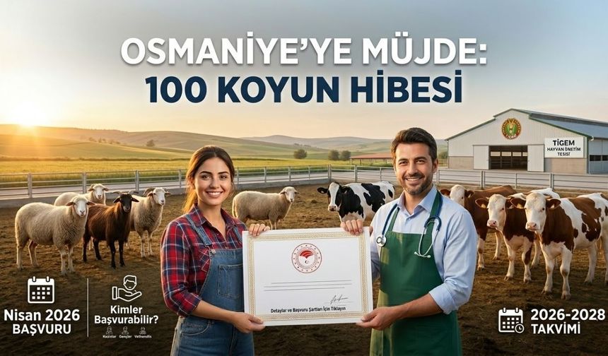 Osmaniyeli Üreticiler Dikkat! Bakanlık Ücretsiz Sürü Dağıtacak: Nisan’da Başlıyor