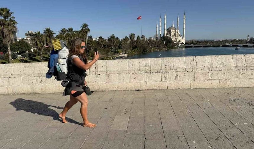 Almanya’dan Kudüs’e barış yürüyüşü 9 ay sonra Adana’ya ulaştı