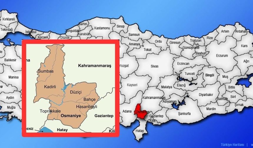 Bakanlık Osmaniye'deki Belediyeleri Sınıflandırdı: İşte Yeni Dağılım