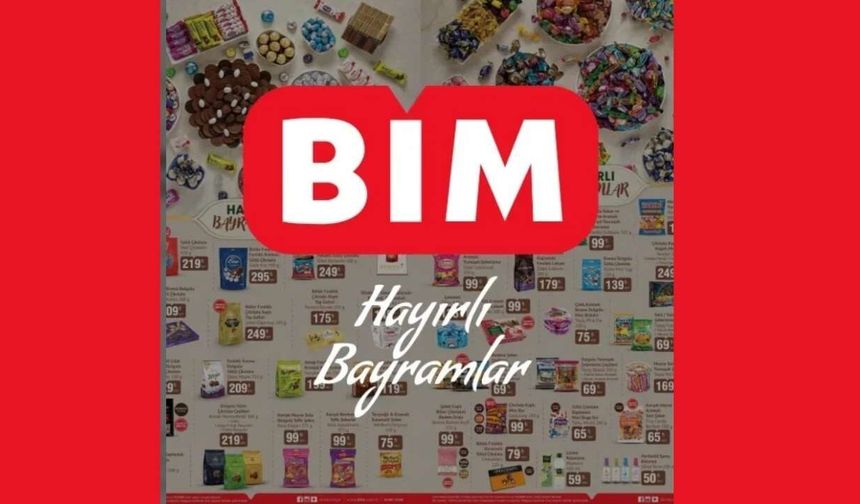 BİM Aktüel İndirimli Bayram Kataloğu Yayında! BİM Bayram Şekeri, Çikolatası ve Kolonya Fiyatları 2026