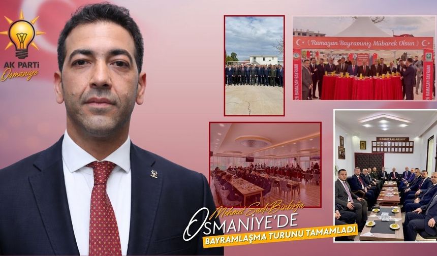 Binboğa’dan Osmaniye’de Bayram Mesaisi: 6 Noktada Ziyaret