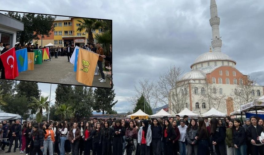 Düziçi’nde Nevruz Coşkusu: Şehit Mustafa Can Ortaokulu’ndan Anlamlı Bağış