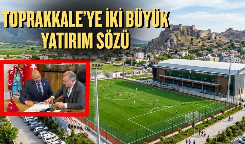 Gençlik ve Spor Bakanı Bak’tan Toprakkale’ye İki Büyük Yatırım Sözü