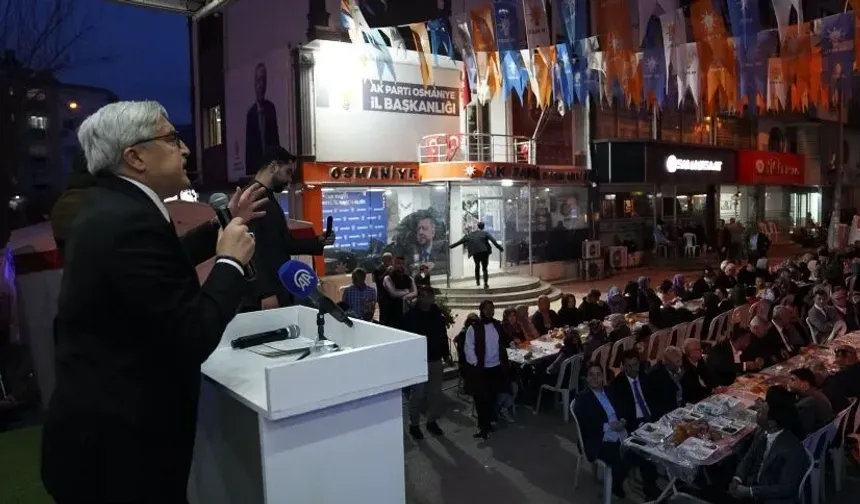 Hüseyin Yayman Osmaniye’de Teşkilatla İftarda Buluştu