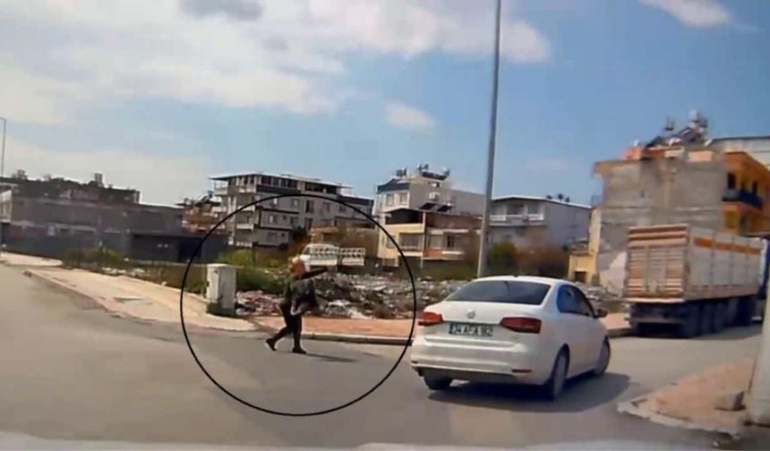 İskenderun’da kapkaç anı kamerada: Şüpheli tutuklandı