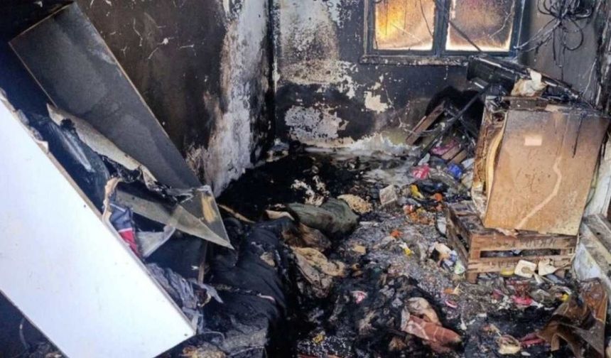 Kahramanmaraş’ta Ev Yangını Can Aldı