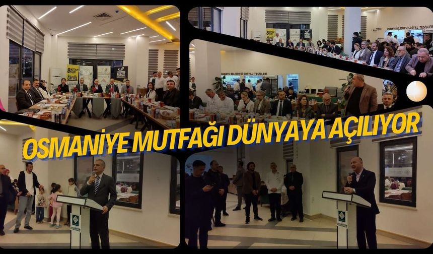 OSGAT ve Belediye El Ele: Osmaniye Mutfağı Dünyaya Açılıyor