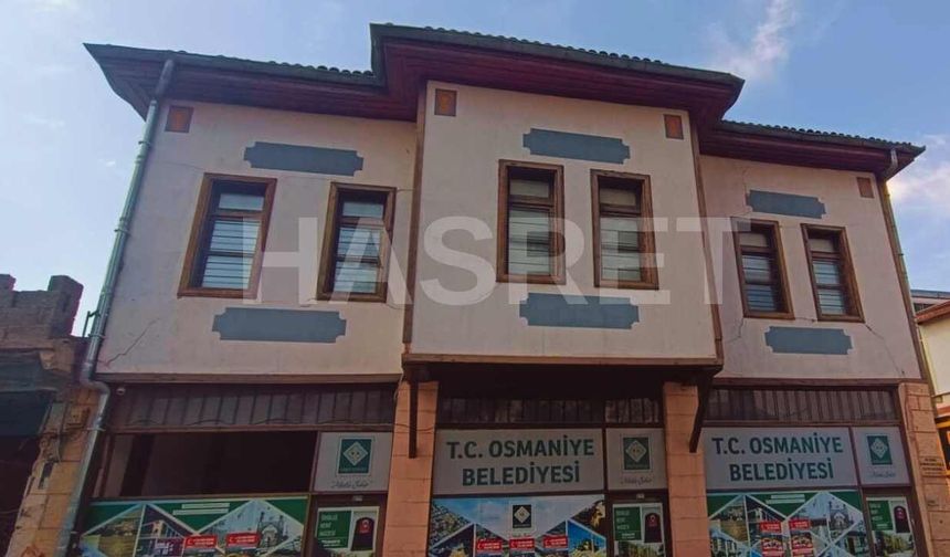 Osmaniye Belediyesi Kültür Konağı Onarılacak mı