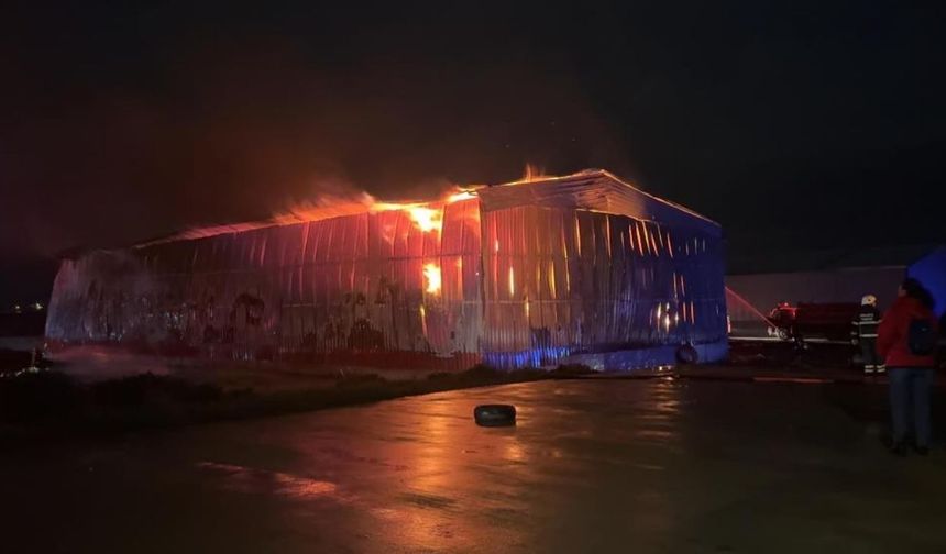 Osmaniye’de Karton Fabrikasında Yıldırım Nedeniyle Yangın: Büyük Maddi Hasar