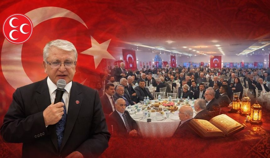 Osmaniye’de MHP’den geniş katılımlı iftar programı gerçekleştirildi