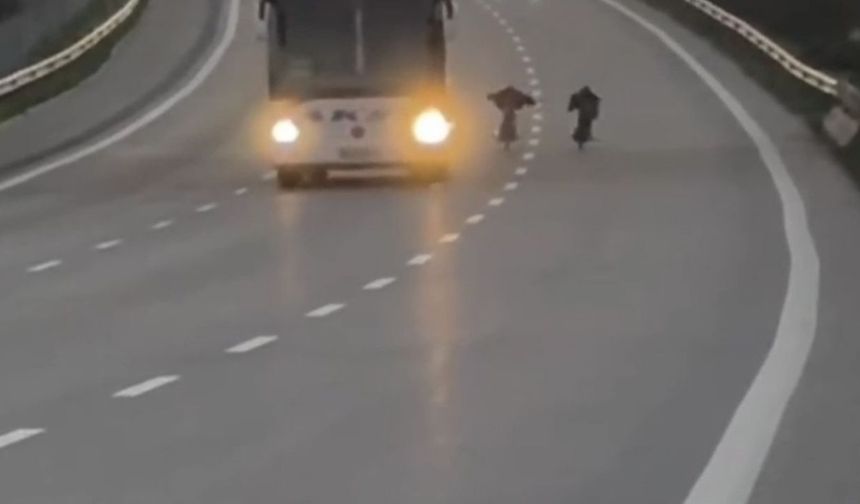 Osmaniye’de Otoyolu Piste Çevirdiler: Sosyal Medyada Paylaştıkları Görüntü Sonu Oldu!