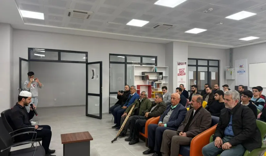 Osmaniye’de Üniversite Gençliğine İstiklal Marşı’nın Kabulü Programı