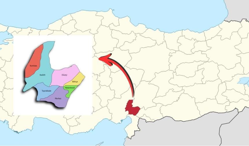 Osmaniye’nin ilçesiydi, başka şehre bağlandı!