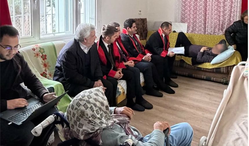 Osmaniye'nin Kadirli İlçesinde Mahkeme Eve Taşındı!