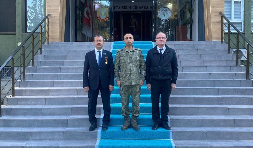 Şehit Aileleri ve Gaziler Derneği’nden 12. Komando Tugayı’na Ziyaret