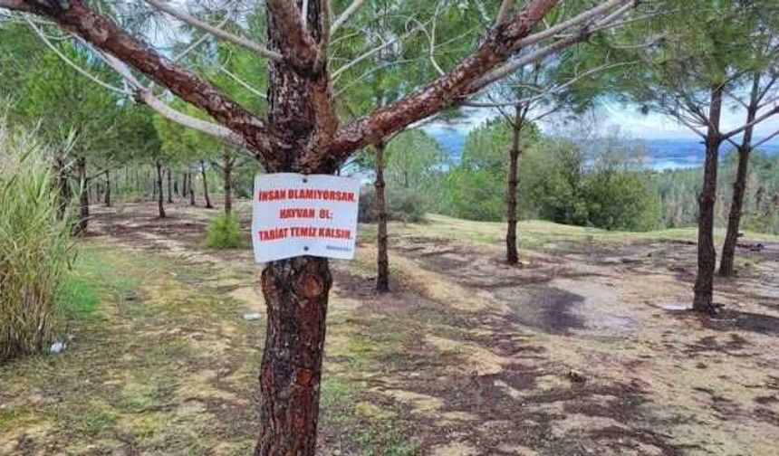 “Tabiat Temiz Kalsın” Uyarısı Kirliliği Önleyemedi